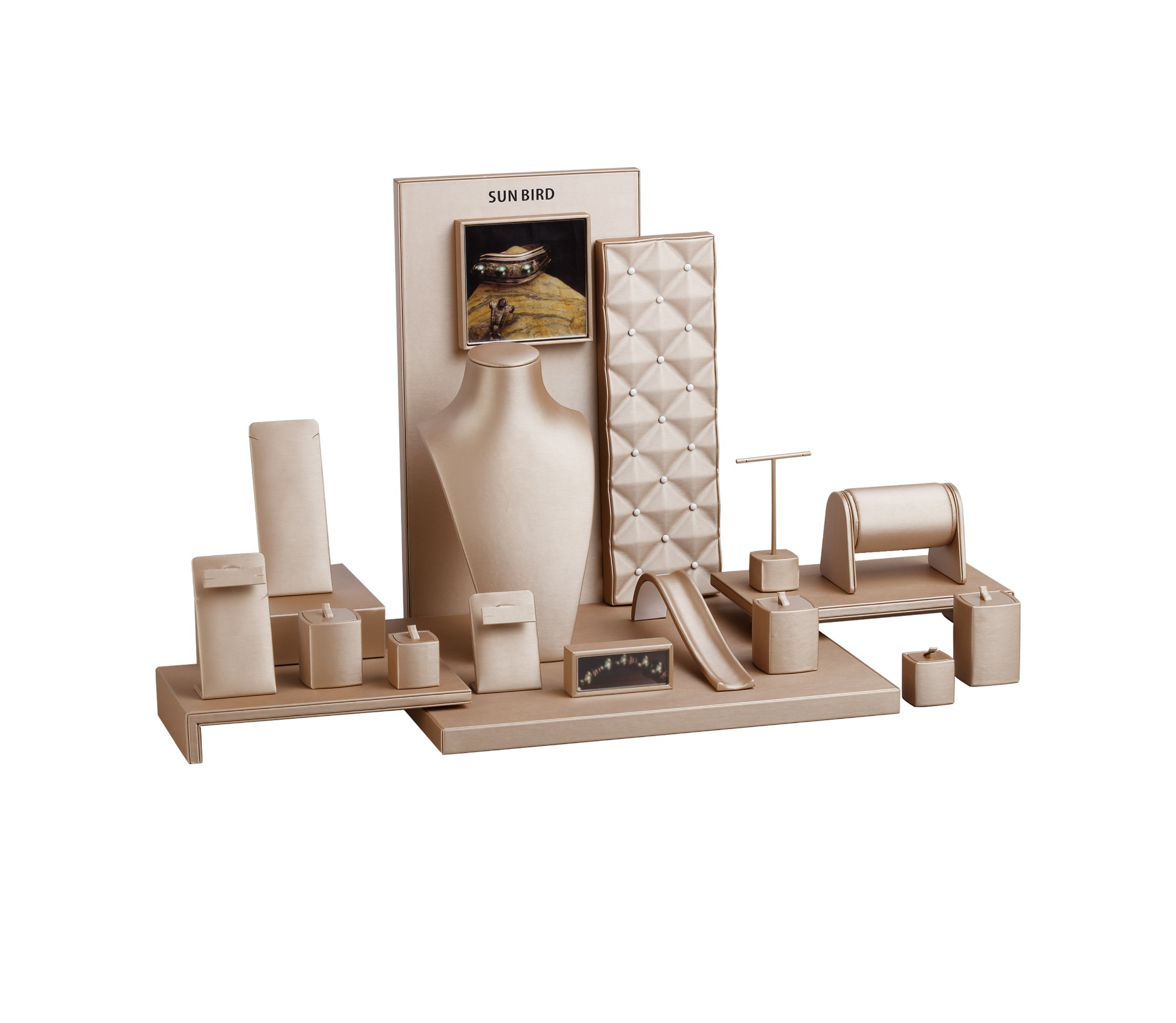 Wood Jewelry DisplayLeather Jewelry Display Manufacturer Sunbird